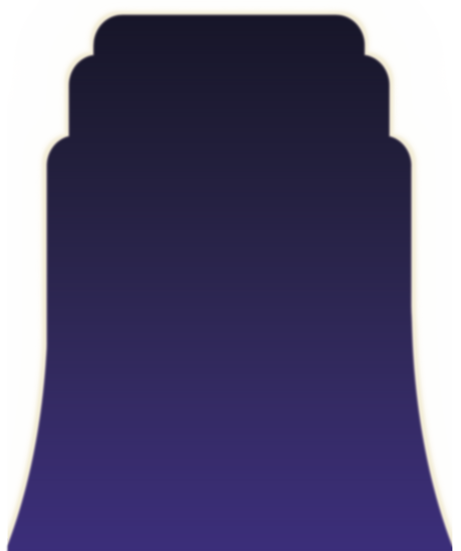 A purple glowing archway. Inviting, yet mysterious